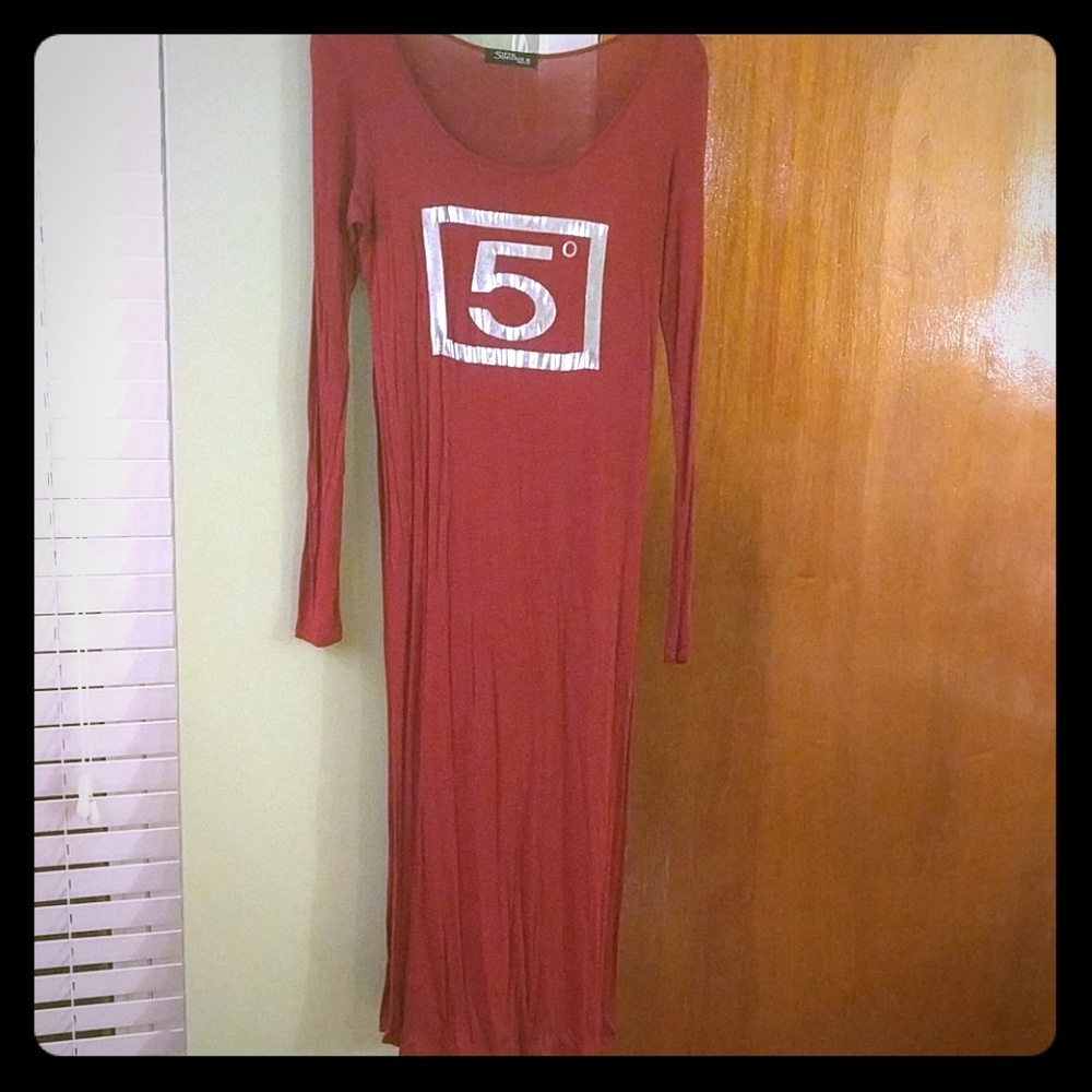 Long Duster Top with Deep Splits on 2 sides